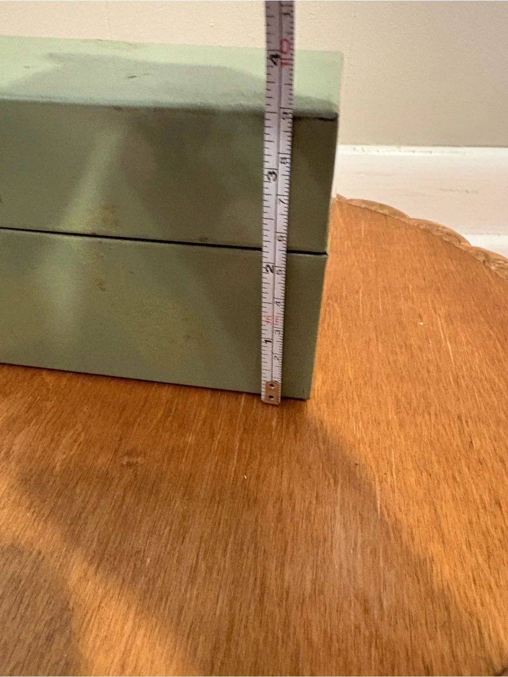 Rusty Crusty Green Recipe Box